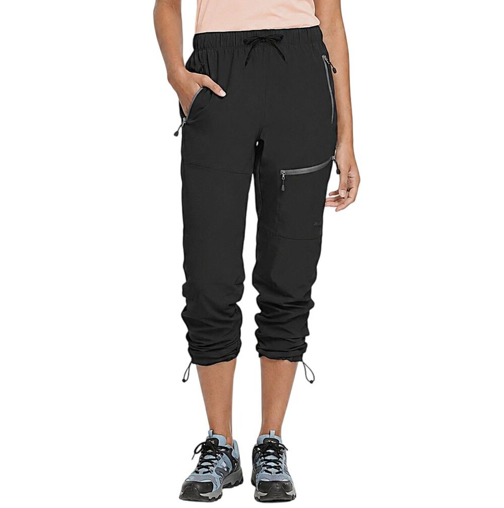 NEW Baleaf Laureate Hiking Pants Womens XL UPF 50+ DWR Adjustable Cuffs Ankle